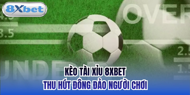 Kèo Tài Xỉu 8xbet thu hút đông đảo người chơi