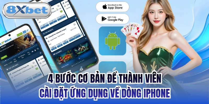 4 bước cơ bản để thành viên cài đặt ứng dụng về dòng iPhone